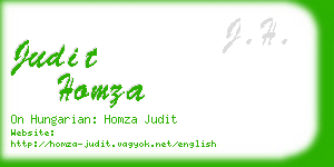 judit homza business card